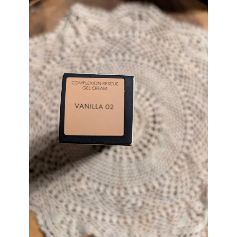 NIB bareMinerals Complexion Rescue Tinted Hydrating Gel Cream Vanilla 02 SPF 30